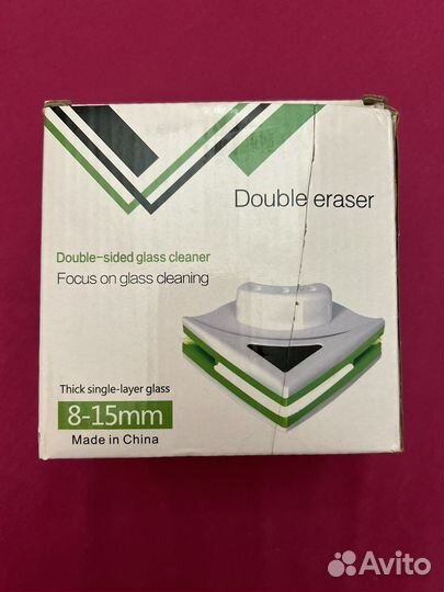 Магнитная двухсторонняя щетка для окон