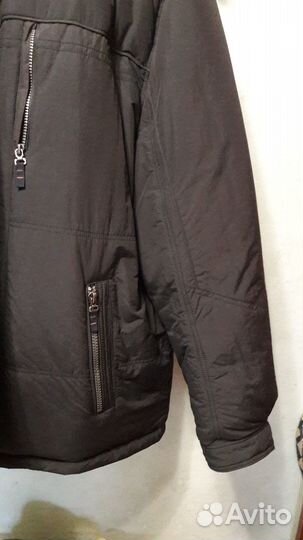 Пуховик мужской чёрный