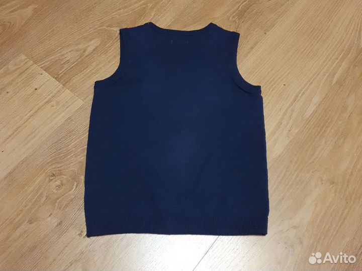 Жилетка для мальчика школьная 128