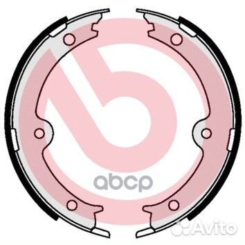 Колодки торм.бараб.ручн.торм.190x26 lexus GS