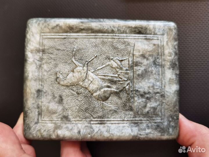 Портсигар СССР пластик