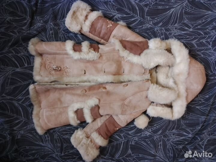 Дубленка на девочку