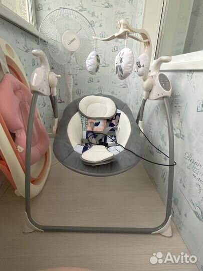 Электрические качели для детей