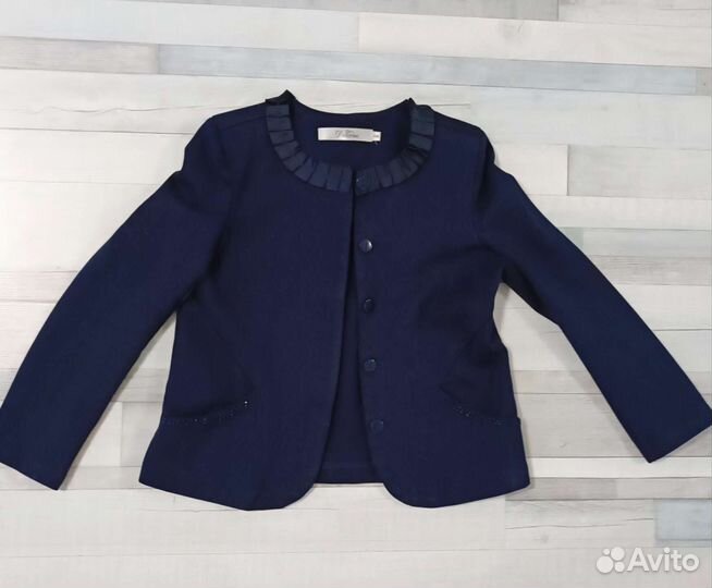 Школьная форма для девочки 128 пакетом синяя