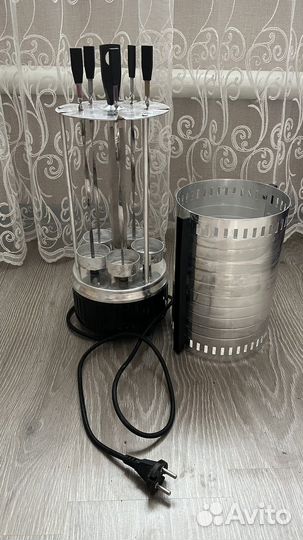 Электро шашлычница бу