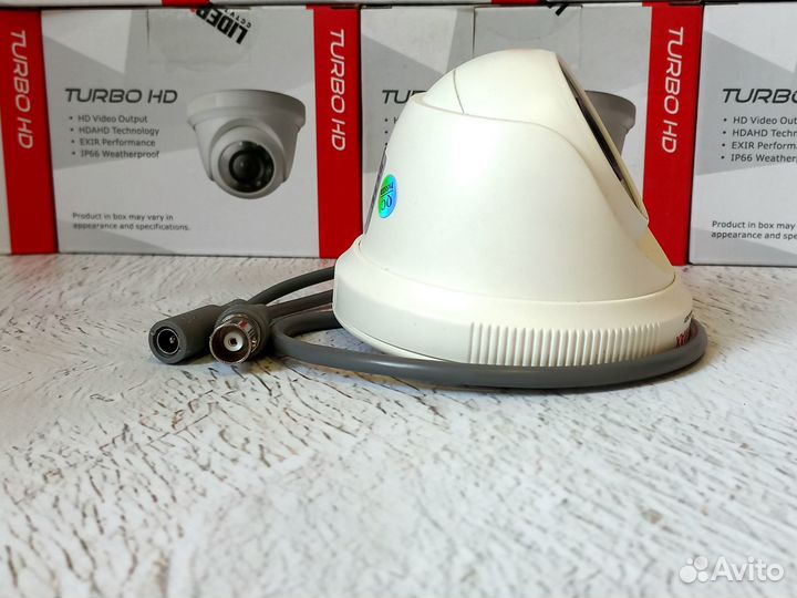 AHD Камера видеонаблюдения купольная 2Мп