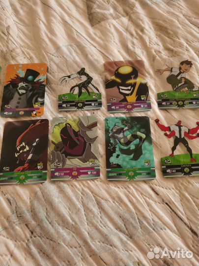 Карточки Ben 10
