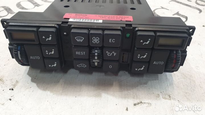 Блок управления климат контролем на Mercedes W140