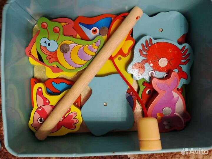 Магнитная рыбалка, небольшого размера