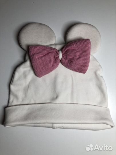 Шапочка для девочки на весну