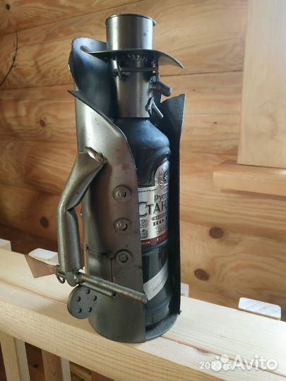 Держатель для бутылки подставка гангстер