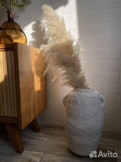 Напольная ваза из папье-маше