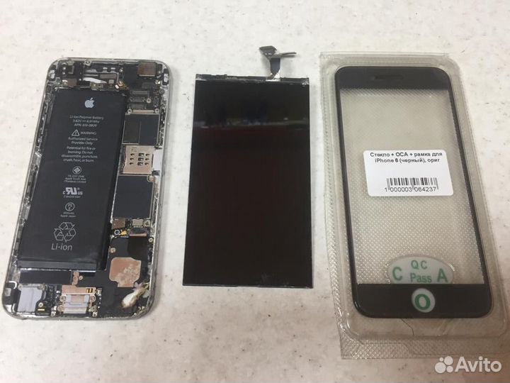 Замена стекла iPhone, Samsung