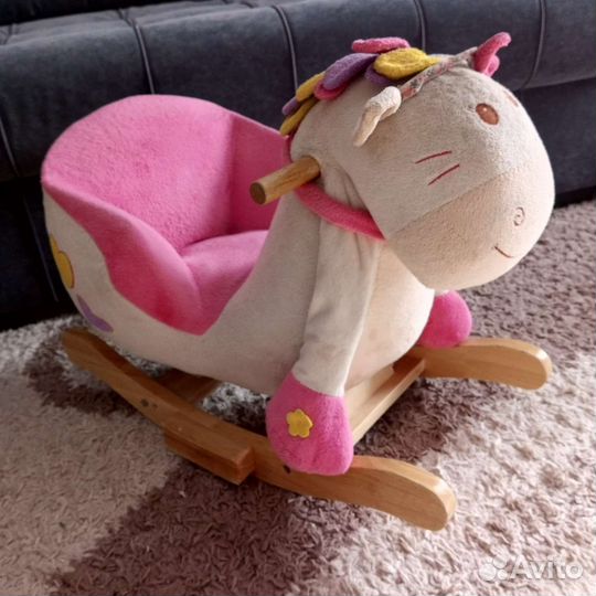 Кресло качалка -лошадка