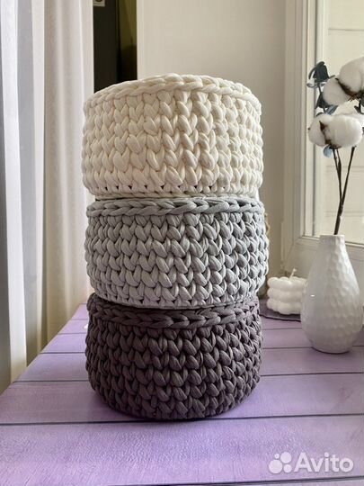 Корзина или набор корзин ручной работы