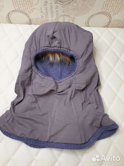 48-50 Шапка шлем на мальчика зима