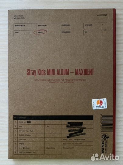 Stray kids Maxident case ver. Феликс