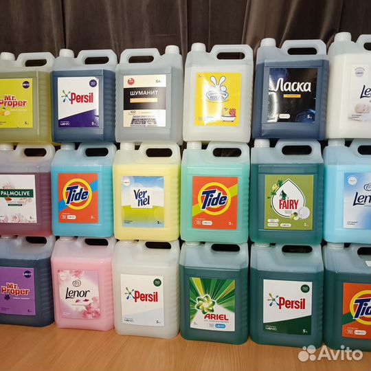 Бытовая химия 5 литров оптом с завода