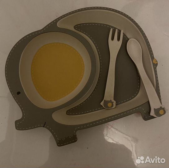 Бамбуковая посуда для малышей