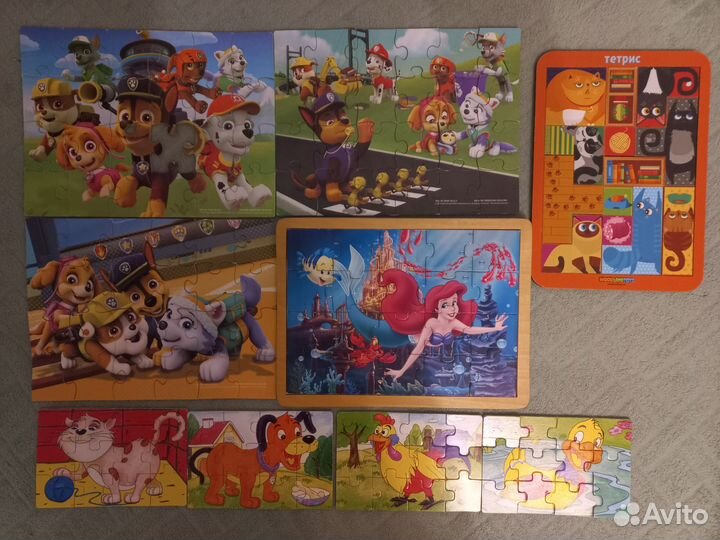 Пазлы. Много. Листайте