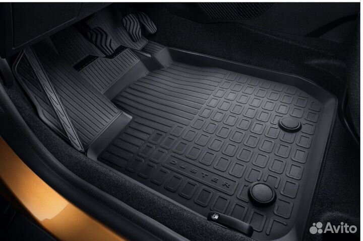 Оригинальные коврики салона Рено дастер2