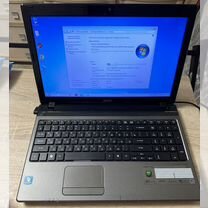 Acer 5560G, 4-x яд AMD A6 3400M/256gb SSD