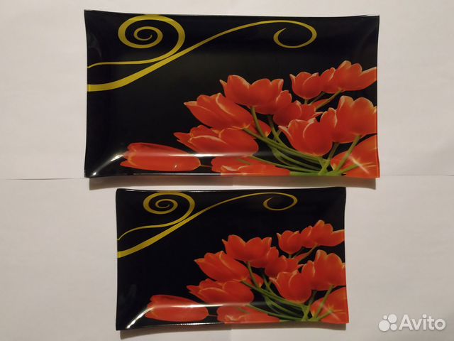 Набор прямоугольных блюд (2 шт.)