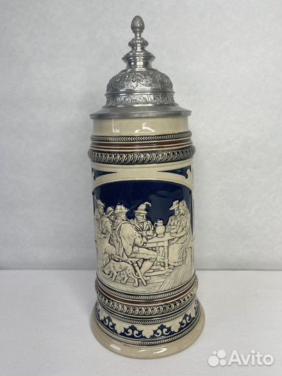 Большая антикварная кружка Germany