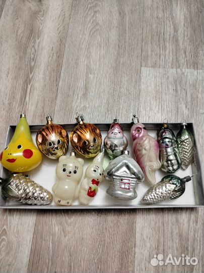 Новогодние игрушки СССР