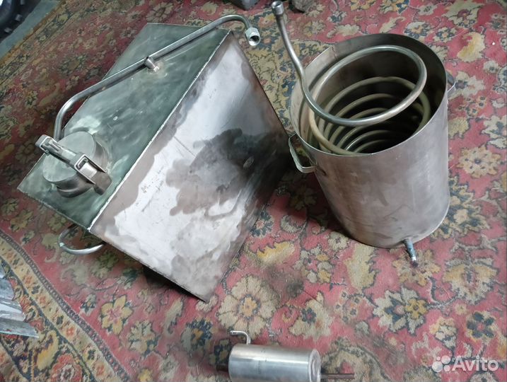 Дистиллятор самогонный аппарат. Дистиллятор