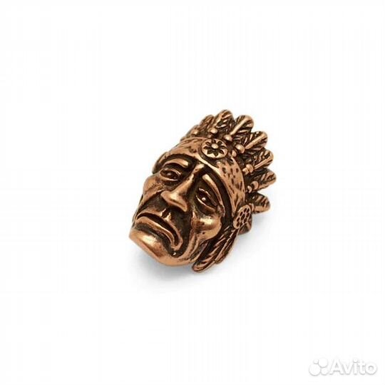 Бусина медь 