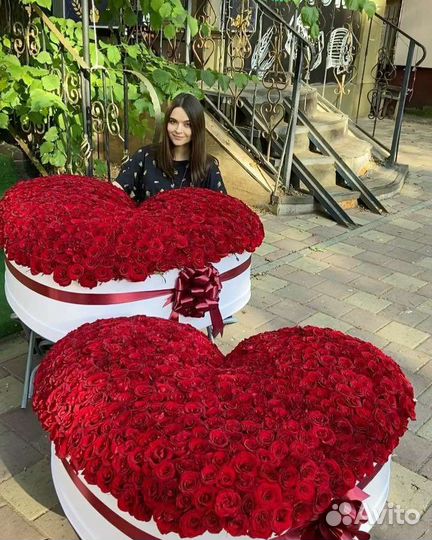 Мега букет из роз