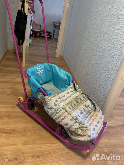 Коляска санки