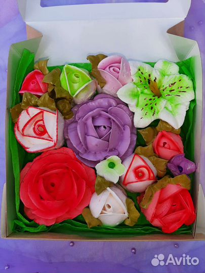 Подарок на 1 сентября учителю, зефирный букет