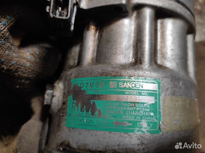 Компрессор кондиционера volkswagen t4