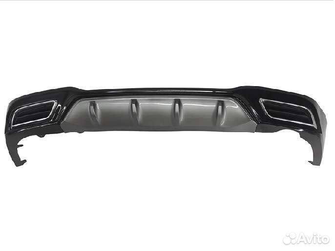 Задний бампер Kia K5 20- нижняя часть в сборе