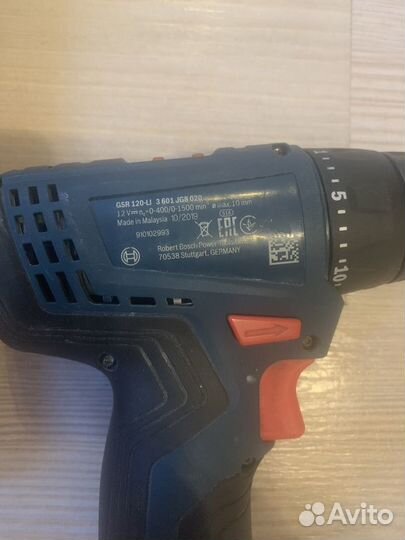 Шуруповерт bosch 12v GSR 120-LI