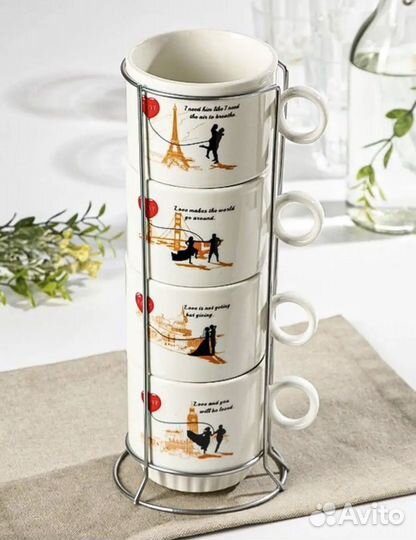 Подарок на 8 марта набор чашек