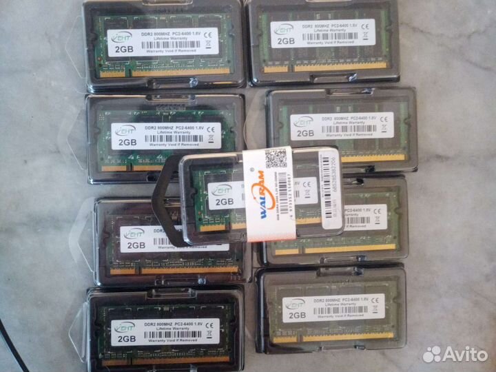 Оперативная память ddr2 для ноутбука по 2гб
