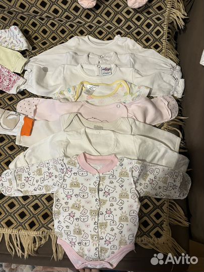 Детские вещи пакетом на девочку 56-62
