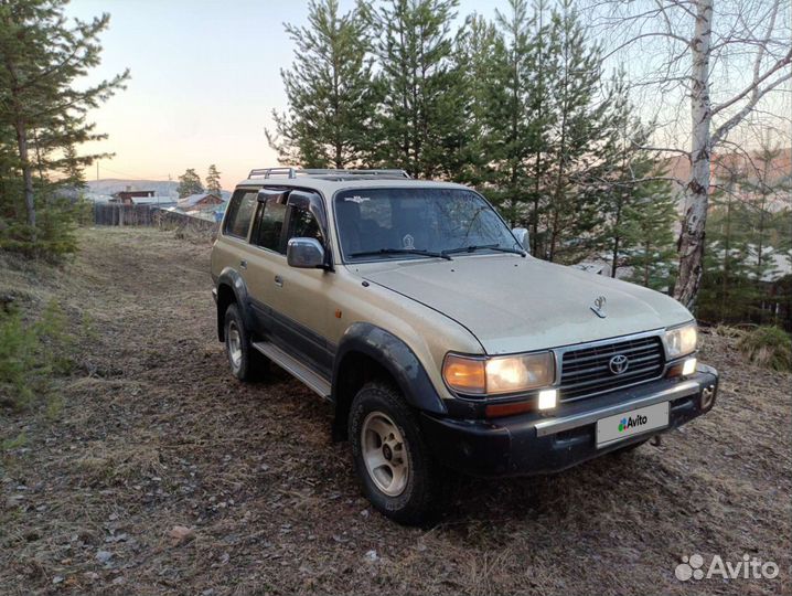 Toyota Land Cruiser 4.2 МТ, 1991, 450 000 км