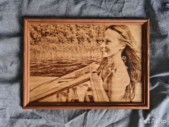 Выжигание портретов по фотографии