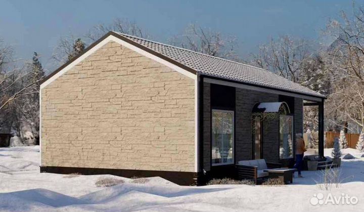 Дом из сип панелей 122 кв.м