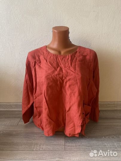 Блузка льняная женская Cobra