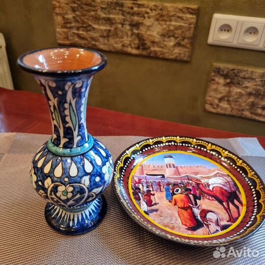 Блюдо керамика Узбекистан