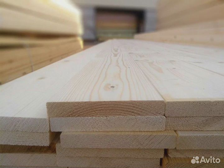 Доска строганная и обрезная от производителя