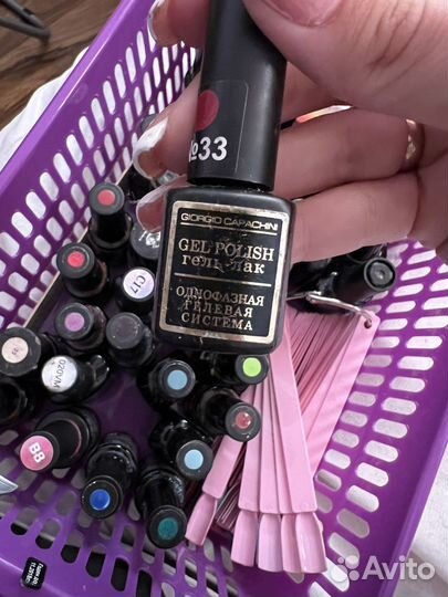 Гель лаки для маникюра,набор 40 штук