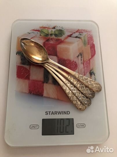 Серебряные чайные ложки