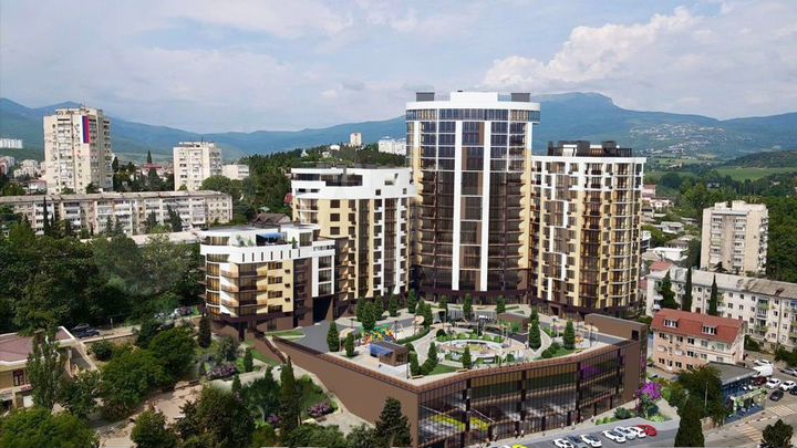 1-к. квартира, 69,6 м², 15/16 эт.