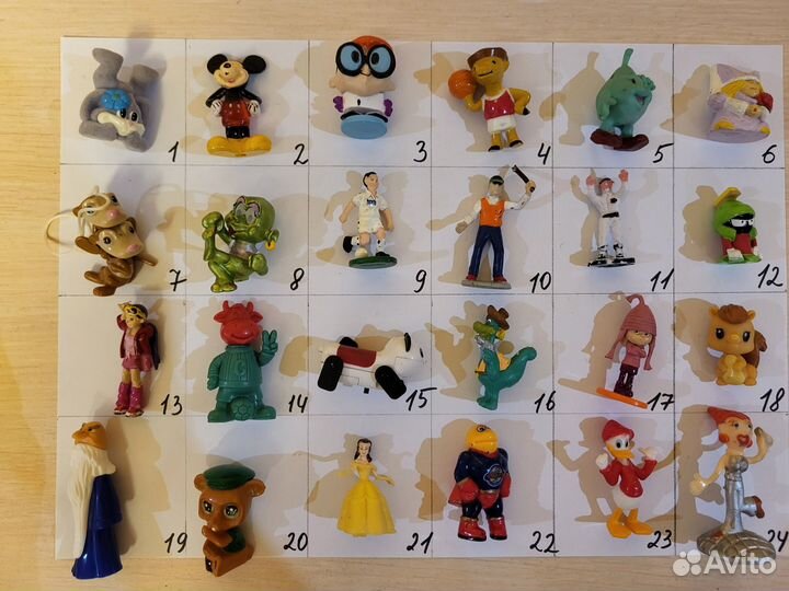 Игрушки из киндера